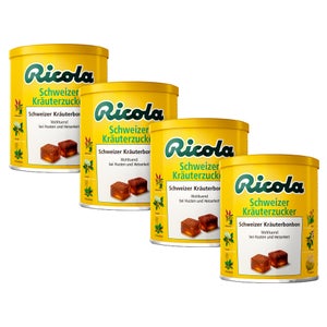 Ricola bonbons aux herbes suisses avec sucre (4 x 250 g)
