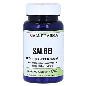Sauge 120 mg GPH gélules (60 pièces)