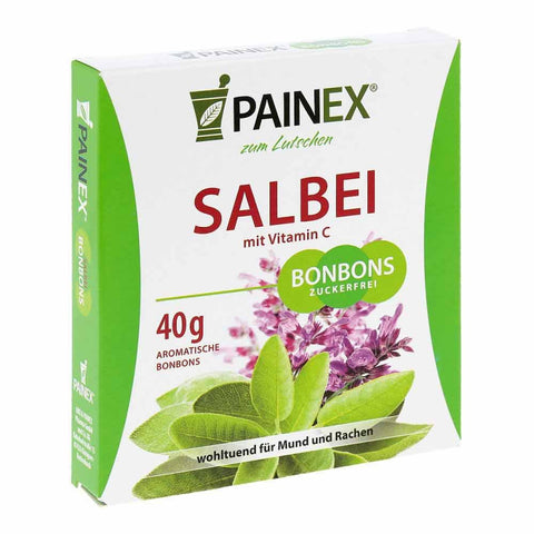 Painex Salbei-Bonbons mit Vitamin C (40 g)