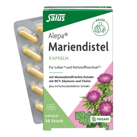 Salus Alepa Milk Thistle capsules (30 count)