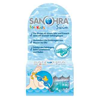 Sanohra swim pour enfants protection auriculaire (2 pièces)