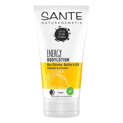 Sante Energy Körperlotion mit Bio-Zitrone, Quitte & Q10 (150 ml)