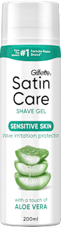 Satin Care Rasiergel Aloe Vera (200 ml)