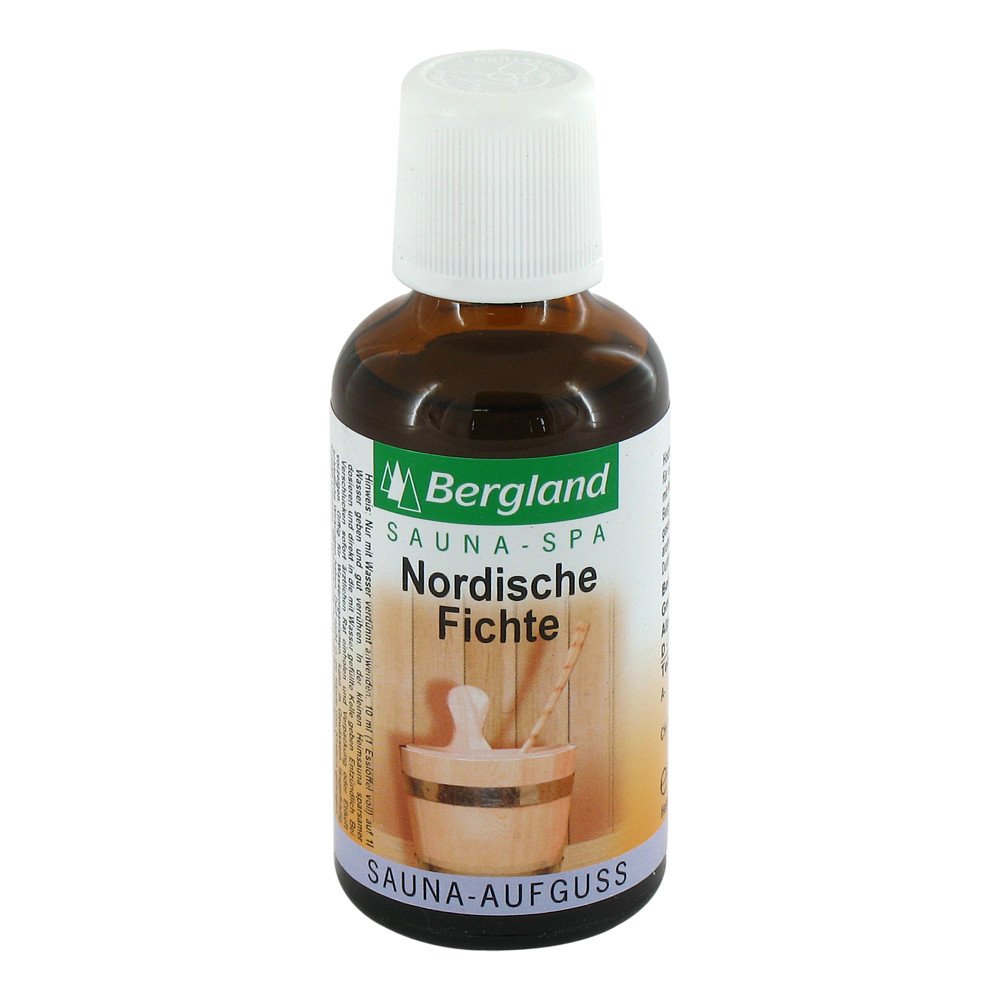 Bergland Concentré d'infusion de sauna à l'épicéa nordique (50 ml)