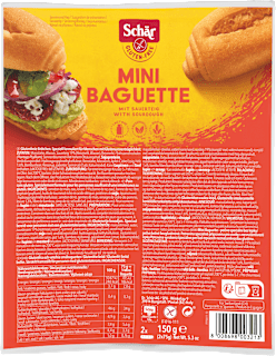 Schär Mini baguettes (2 pièces), sans gluten (150 g)