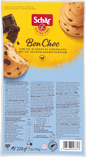 Schär Bon Choc petits pains au chocolat (4 pièces), sans gluten, 220 g