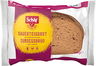 Schär Surdegsbröd pain au levain aux airelles (5 pièces), sans gluten (240 g)