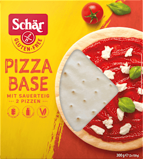 Schär bases à pizza 'Pizza Base' (2 pièces, 300 g), sans gluten
