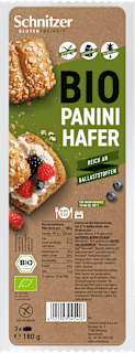 Schnitzer Panini à l'avoine (3 pièces), 180 g