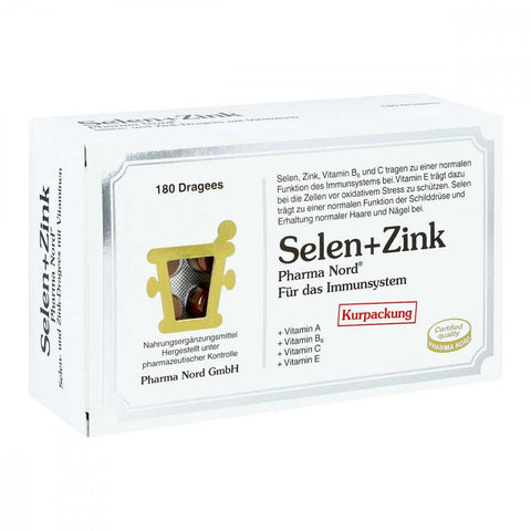 Pharma Nord Selenium+Zinc tablets (180 count)