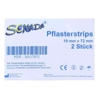 Senada bandes adhésives 19x72 mm (2 pièces)