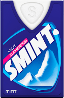 Smint Pastilles menthe avec xylitol sans sucre (8 g)
