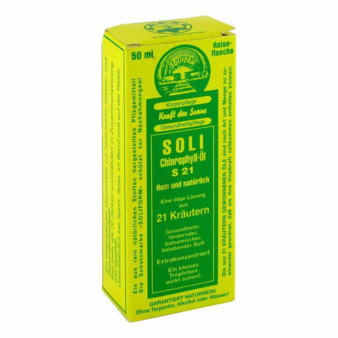 Soli-Chlorophyll Öl S 21 (50 ml)