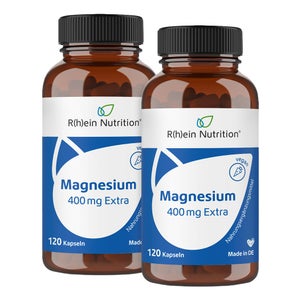 R(h)ein Nutrition Sparset Magnes. 400 mg Extra (2x120 gélules)
