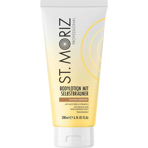St. Moriz lotion corporelle avec autobronzant, bronzage léger (200 ml)
