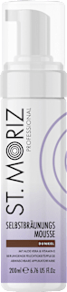 St. Moriz mousse autobronzante foncée (200 ml)
