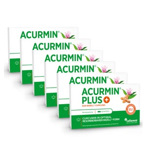 cellavent Acurmin PLUS® gélules de curcuma extra fortes, 10'000 mg de curcuma (360 gélules)