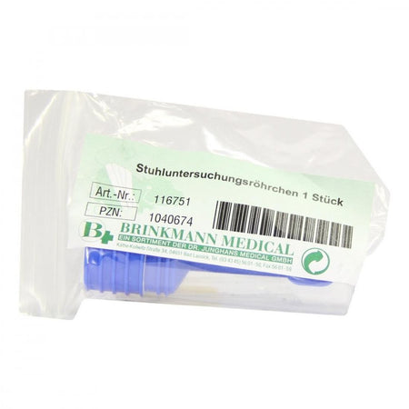 Brinkmann Tube de prélèvement de selles en plastique (1 pièce)