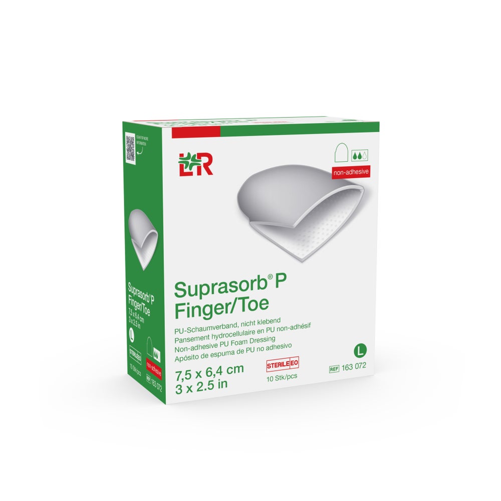 Suprasorb P doigt/orteil pansement en mousse PU stérile taille L (10 pièces)