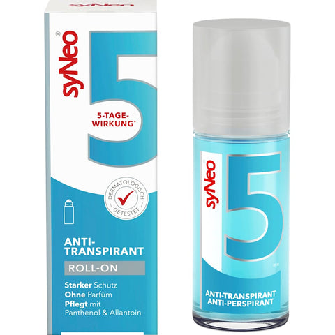 syNeo Antiperspirant Deodorant Roll-On Fragrance-Free (50 ml)