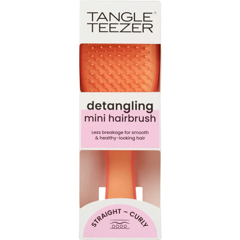 Tangle Teezer Mini Ultimate Detangler Entwirrbürste Lachsrosa Aprikose (1 Stück)