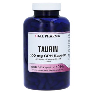 Gall Pharma Taurin 500 mg GPH gélules (360 pièces)