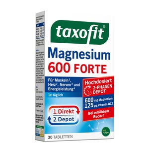 taxofit® Magnesium 600 Forte (3x30 Tabletten)