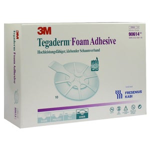 Tegaderm Schaumstoff-Haftverband FK 6,9x7,6 cm oval (10 Stück)