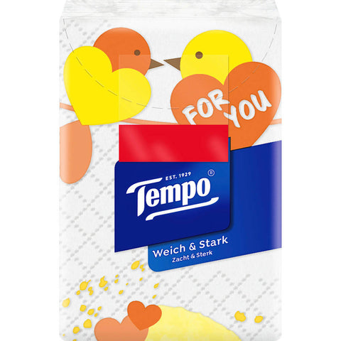 Tempo Taschentücher Minipack (9x5 Stück), 45 Stück