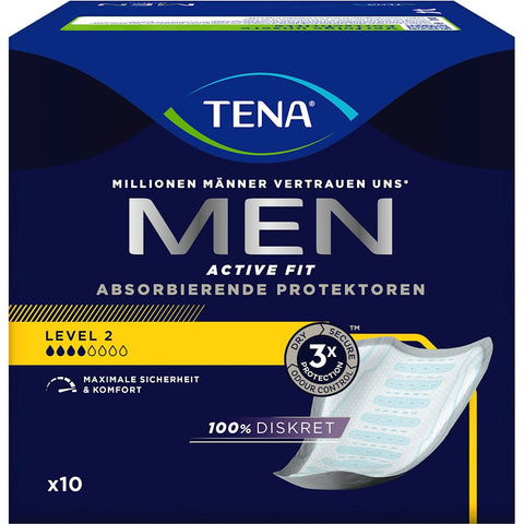 TENA Men Inkontinenzeinlagen Level 2 (10 Stück)