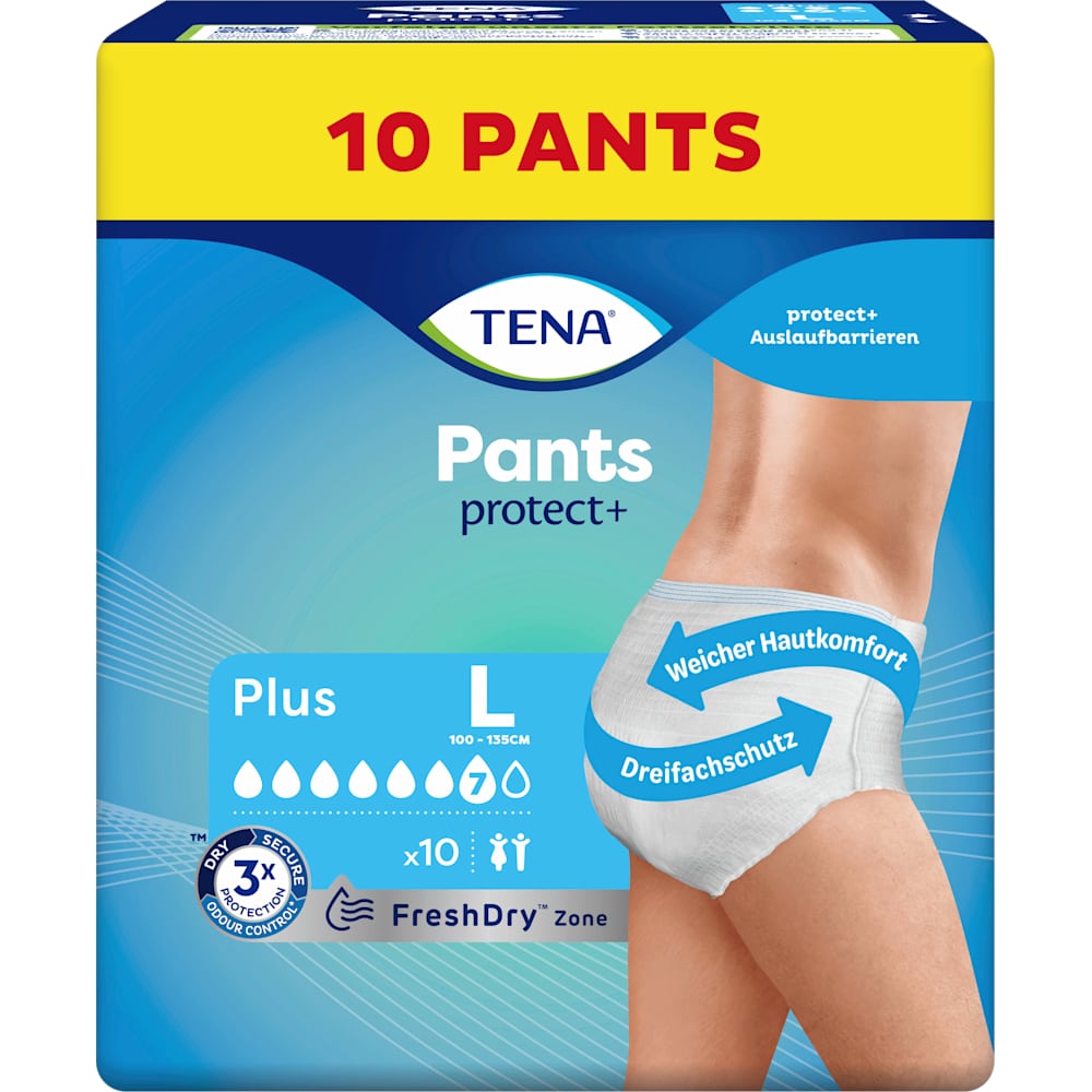 TENA Pants incontinence Plus taille L (10 pièces)
