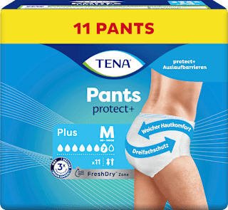 TENA culottes incontinence Plus taille M (11 pièces)