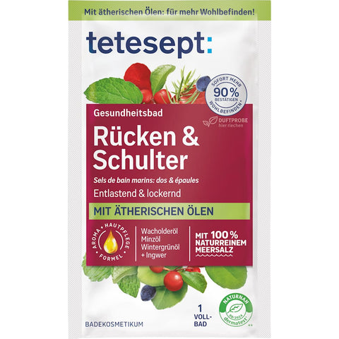 tetesept Sel de bain dos et épaules (80 g)