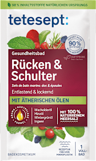 tetesept Sel de bain dos et épaules (80 g)