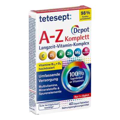 Tetesept Vitamin A-Z Depot (40 pièces)