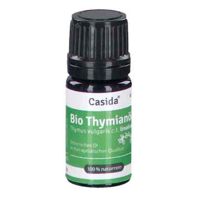 Casida GmbH Huile essentielle de thym bio Linalool naturellement pure (5 ml)