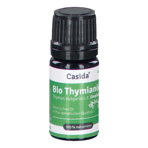 Casida GmbH Bio -Thymianöl Linalool naturrein (5 ml)