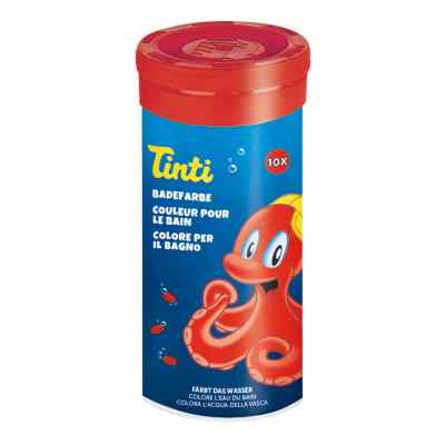 Tinti colorant pour bain rouge (10x4.5 g)