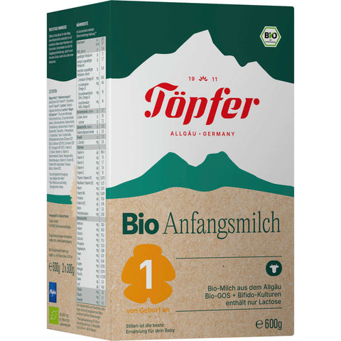Töpfer Anfangsmilch 1 von Geburt an (600 g)