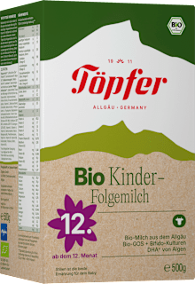 Töpfer lait de suite pour enfants dès 12 mois (500 g)