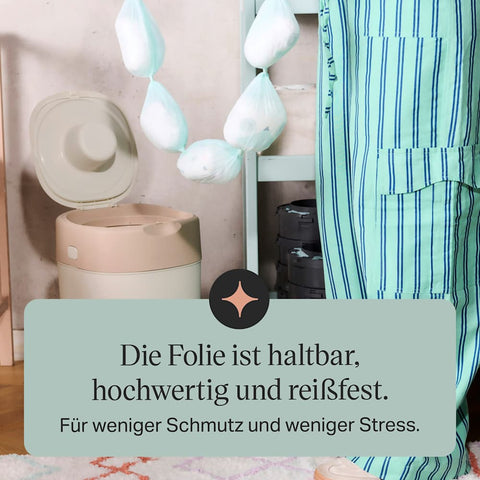 Tommee Tippee Nachfüllkassetten für Twist & Click und Sangenic Tec Windeleimer (12 Stück)