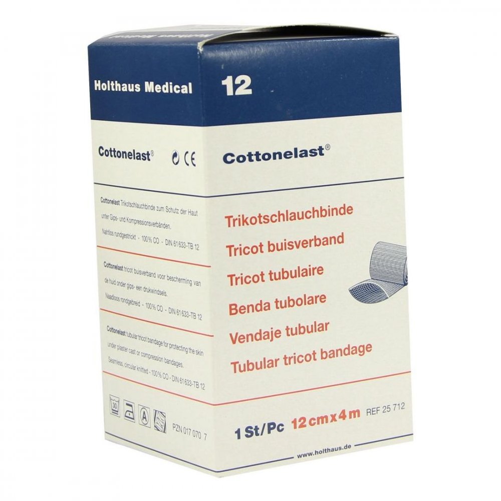 Holthaus Medical Bande tubulaire 12 cm x 4 m (1 pièce)