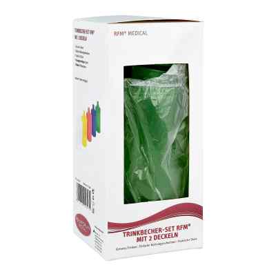 Rehaforum Medical GmbH gobelet vert avec 2 couvercles (1 pièce)