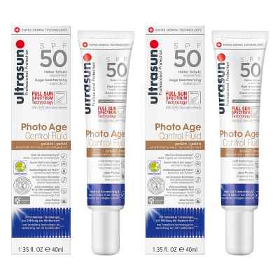 Ultrasun Photo Age Control Getönte Flüssigkeit SPF 50 (2x40 ml)