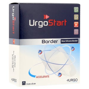 Urgo Urgostart Border 8x8 cm pansement en mousse (10 pièces)
