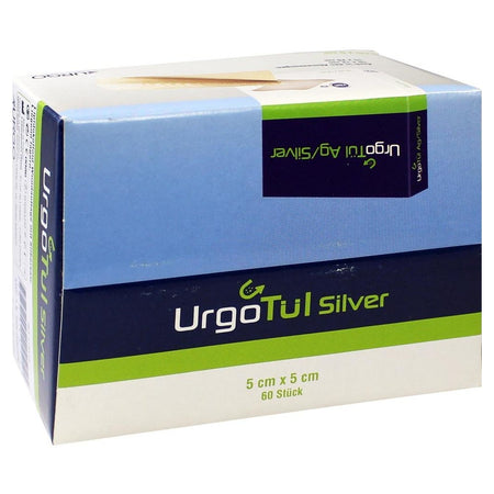 UrgoTül Silver 5x5 cm gaze pour plaie (60 pièces)