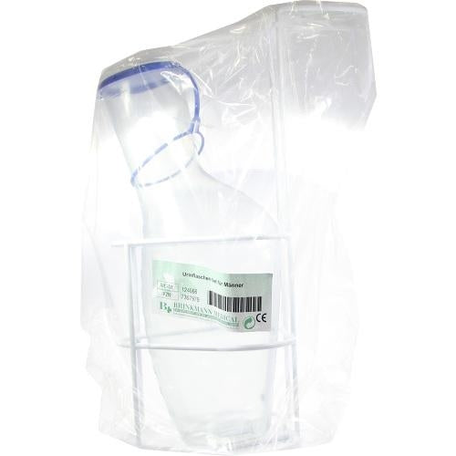 Brinkmann Ensemble urinal pour homme avec bouteille et support (1 pièce)
