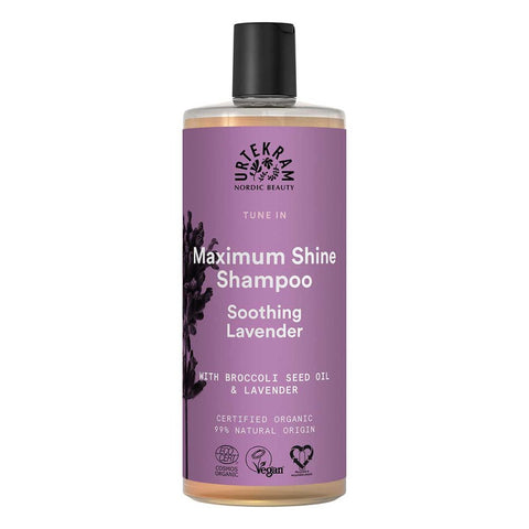 Urtekram Beruhigendes Lavendel-Shampoo für maximalen Glanz (500 ml)