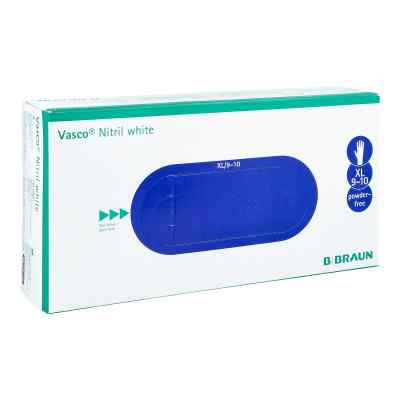 B. Braun Melsungen AG Vasco Nitril white gants d'examen taille XL (90 pièces)