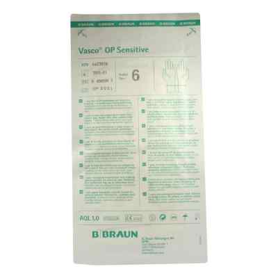 Vasco Op gants sans poudre stériles taille 6 (2 pièces)